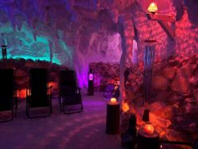 Salzgrotte Meeresluft