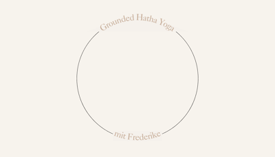 Yoga mit Frederike Logo