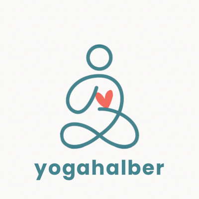 Yogahalber Logo