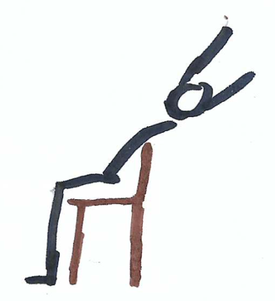 Yoga auf dem Stuhl Gutach Logo