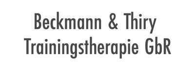 Beckmann & Thiry Trainingstherapie