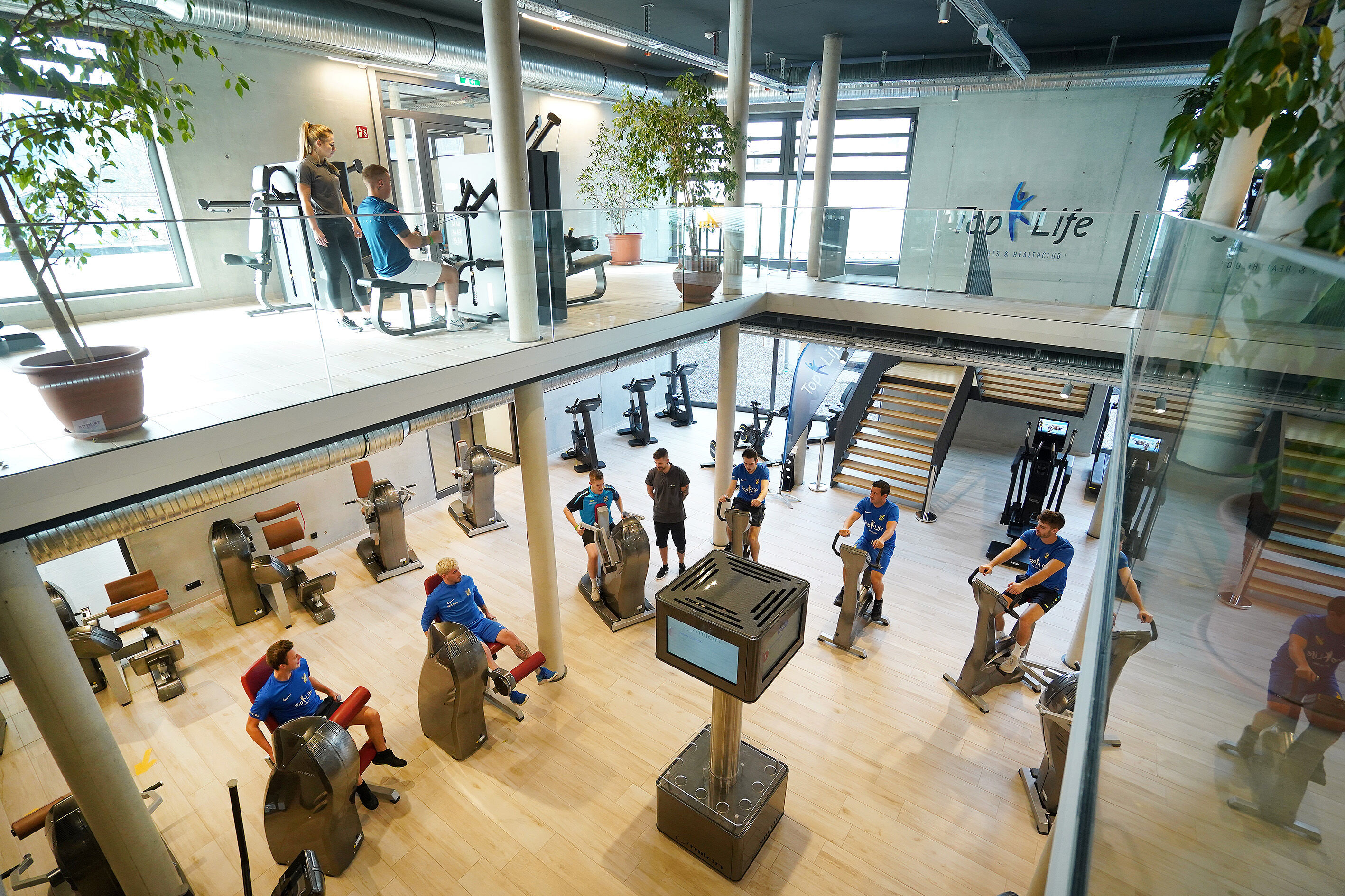 Spports & Health Club auf zwei Etagen
