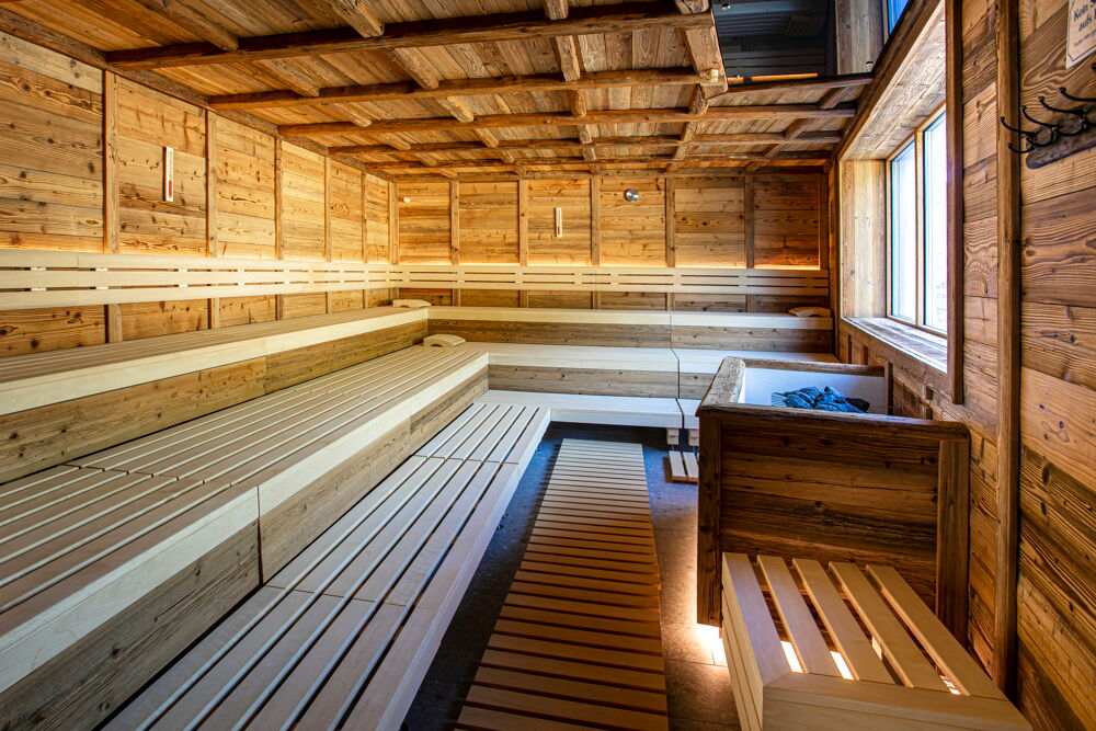 Finnische Sauna mit 90°C