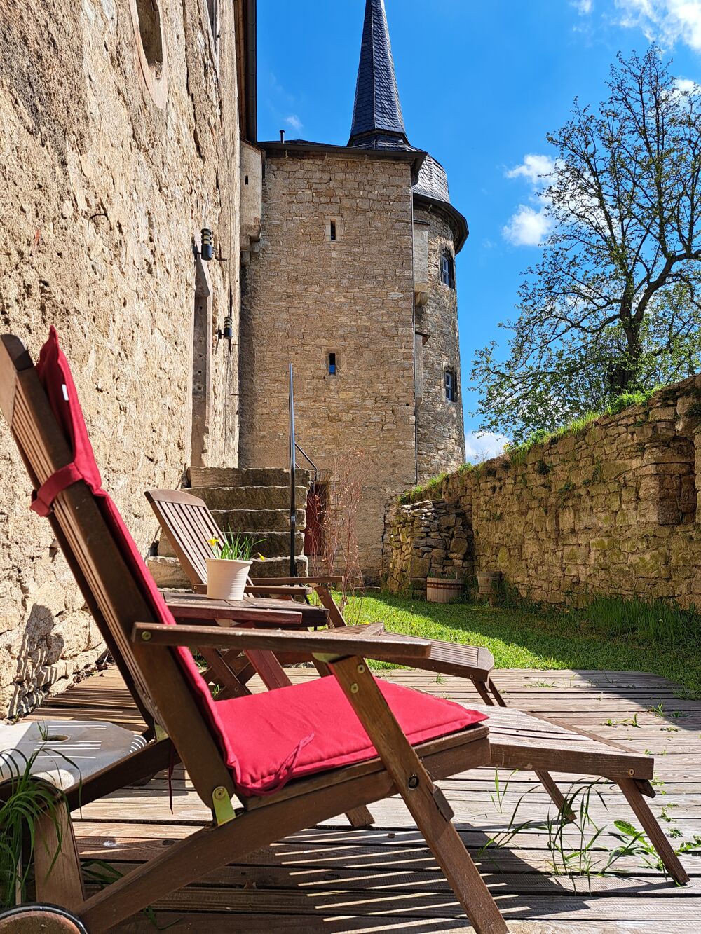 Sauna Außenbereich
