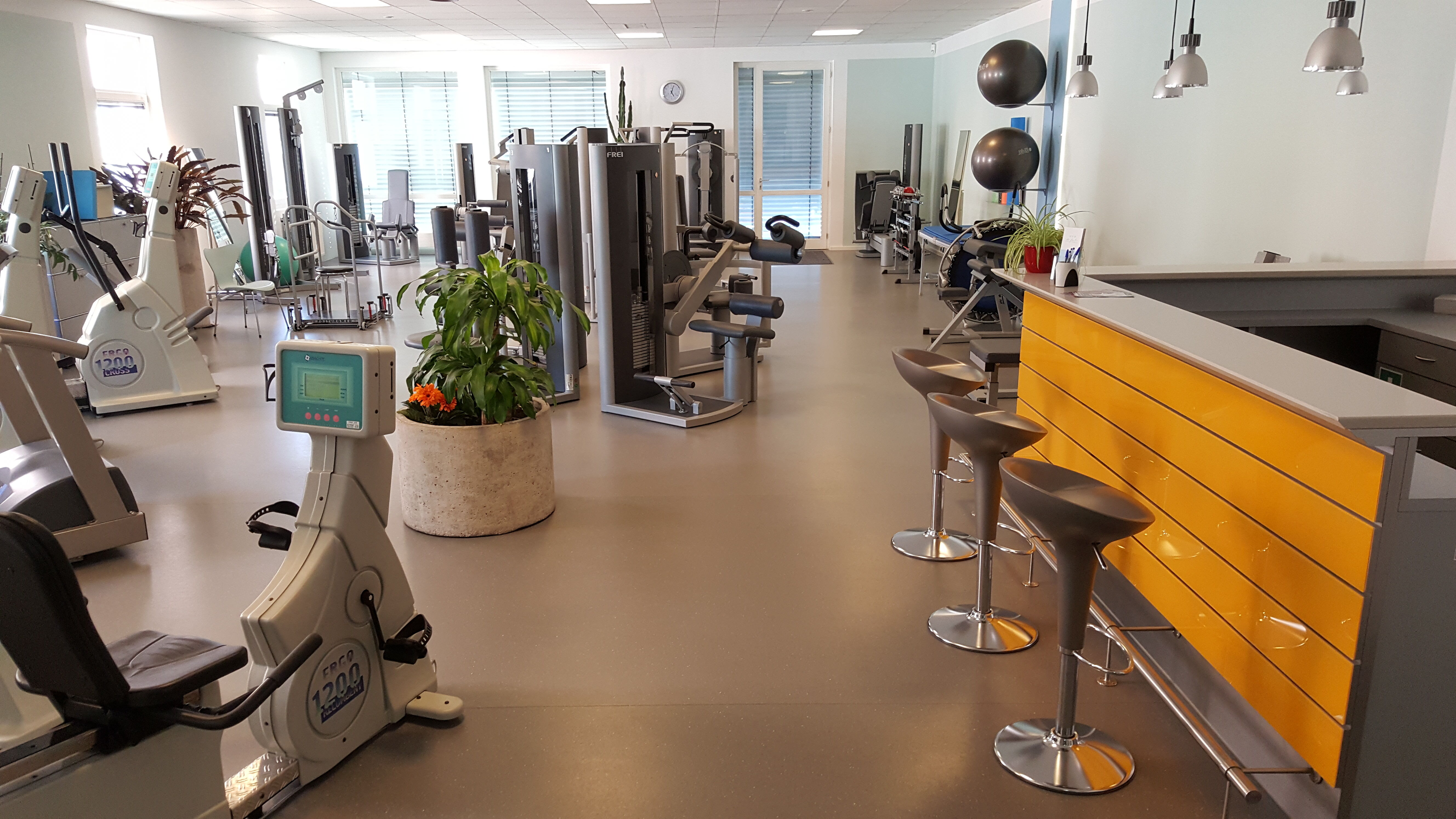 Blick in den Trainingsbereich