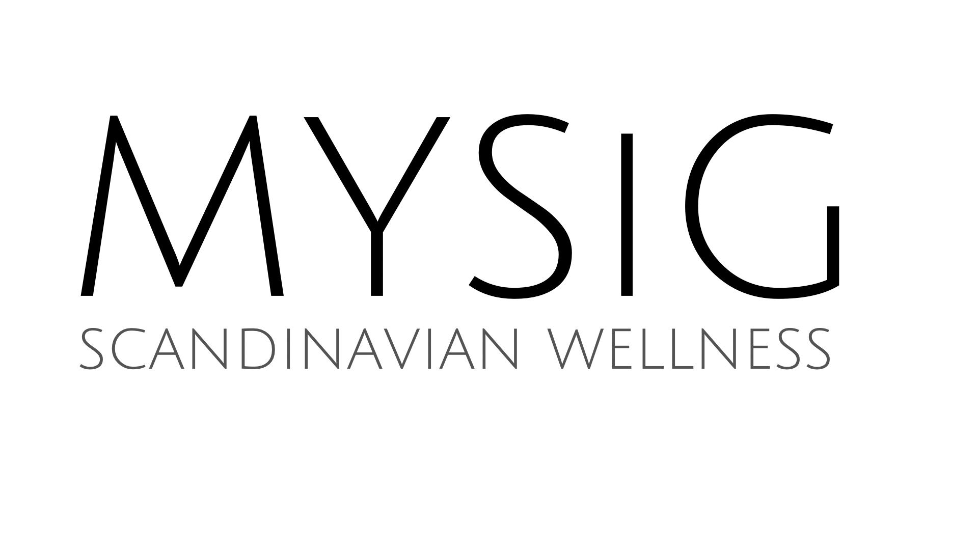 MYSIG -scandinavian wellness