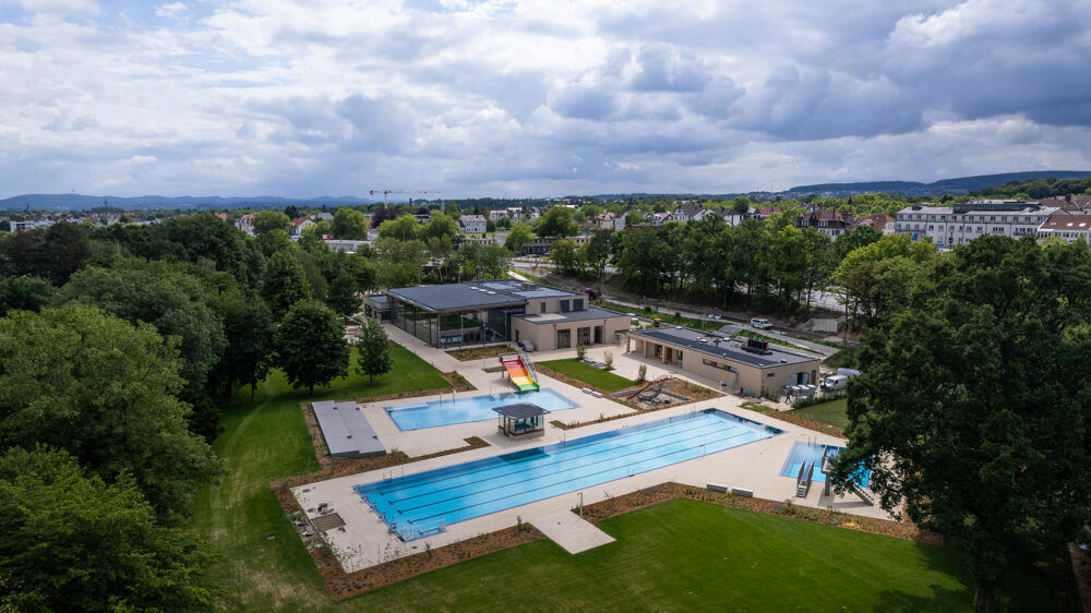 Willkommen im Sielbad: Einladender erster Eindruck von außen