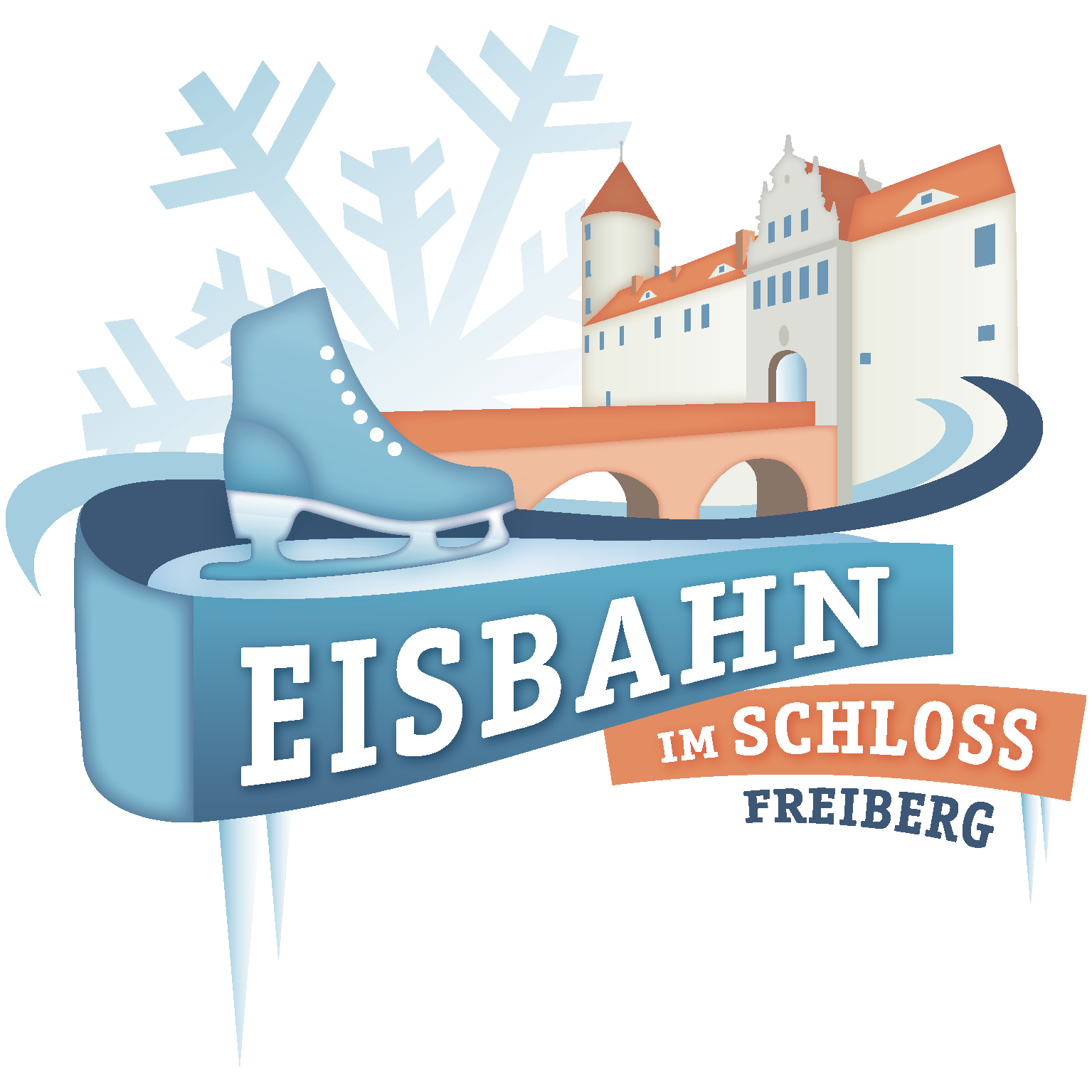 Eisbahn im Schloss
