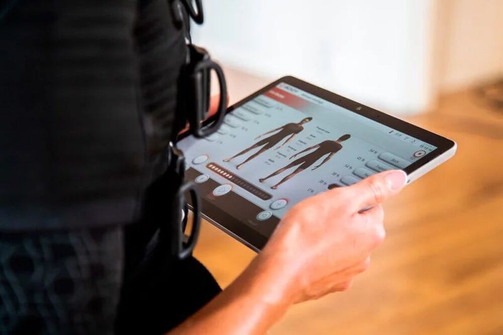 Tablet für EMS-Training to go: z.B. draußen oder auch bei dir zuhause oder am Arbeitsplatz