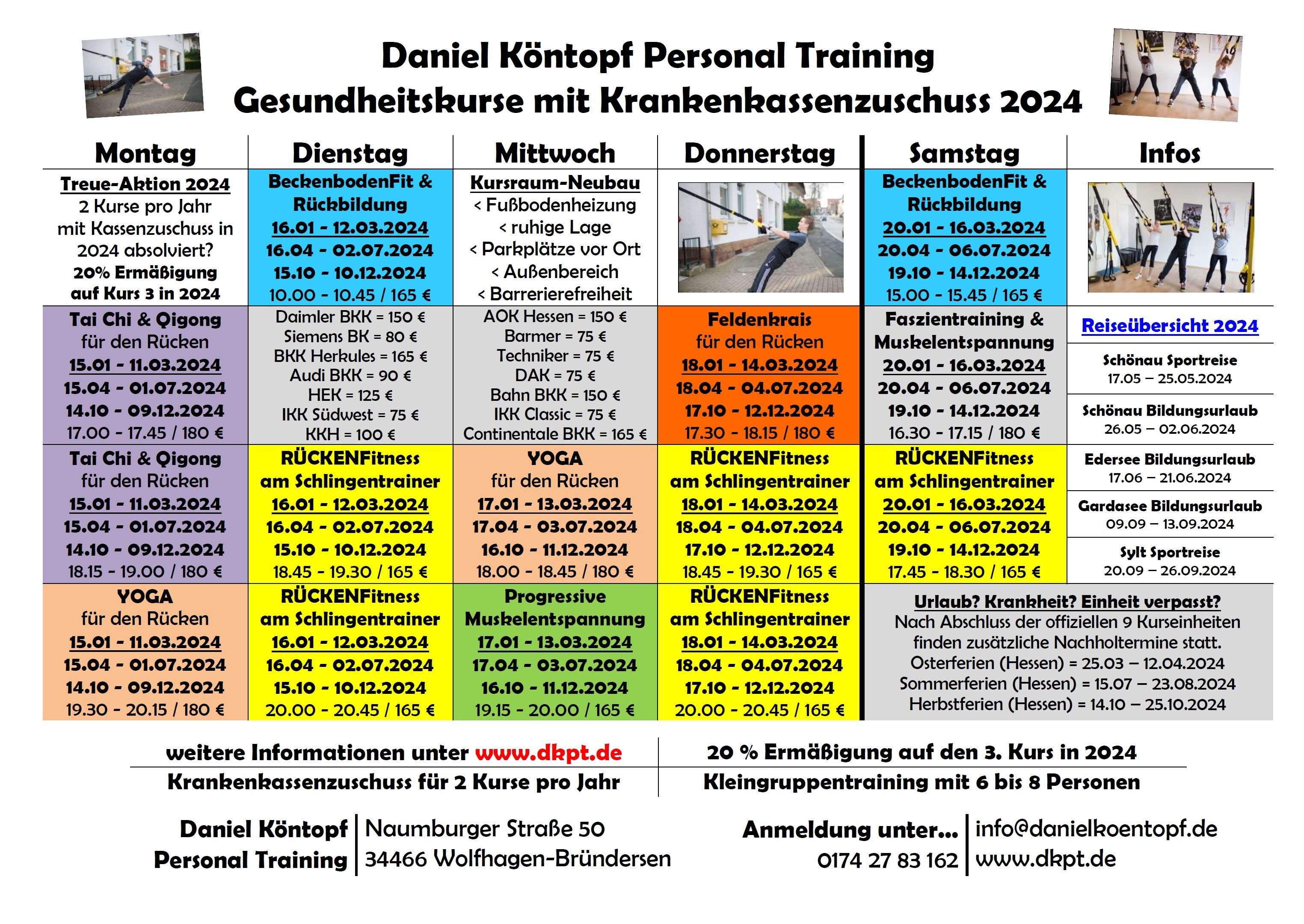Kursprogramm 2024