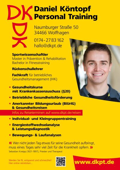 Daniel Köntopf Personal Training