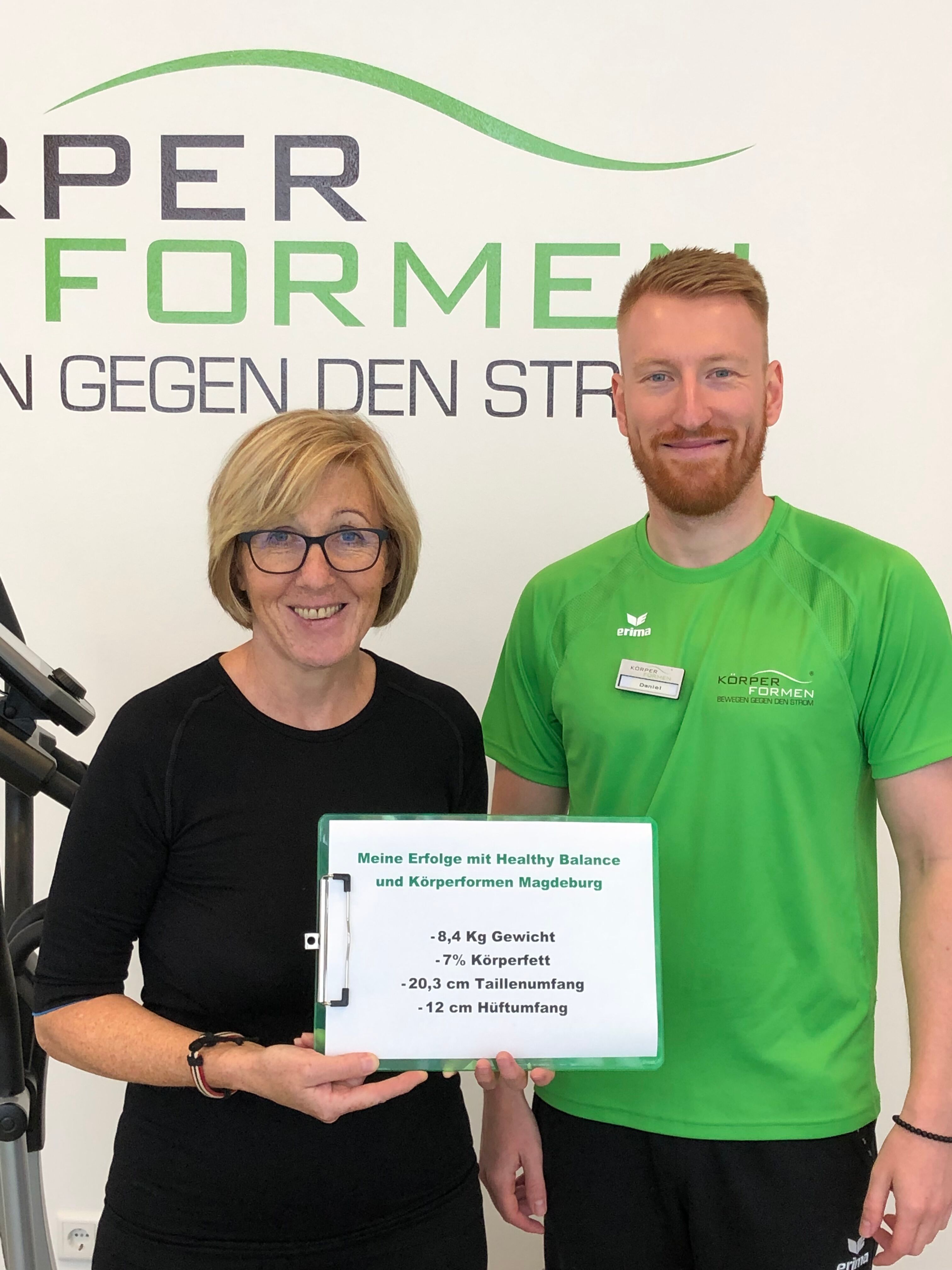 Ergebnisse nach 12 Wochen Ernährungsumstellung