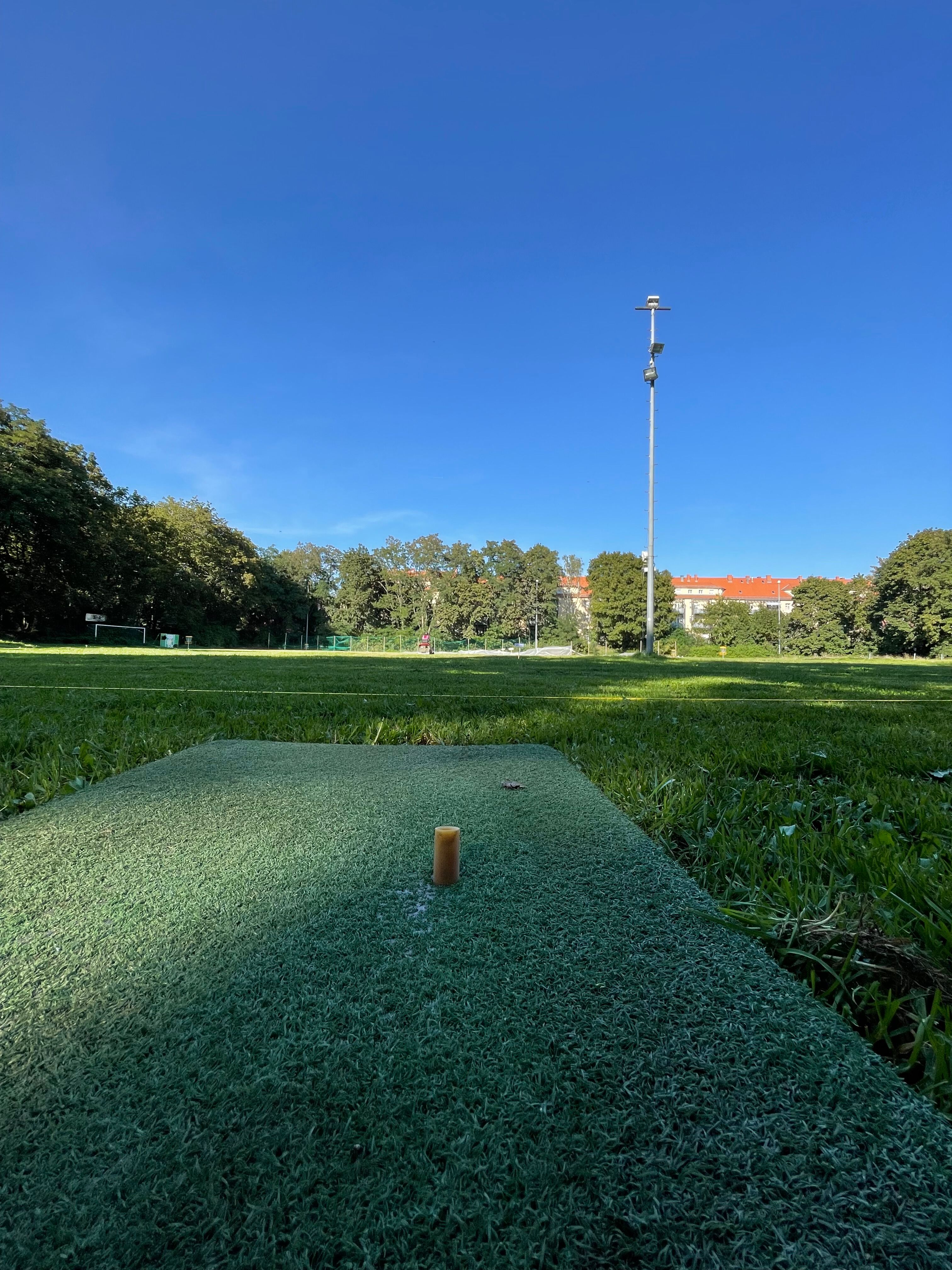 Golf mitten in der Stadt