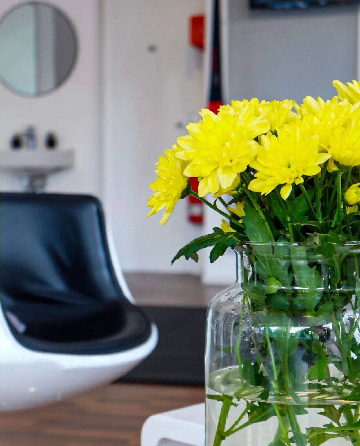 Frische Blumen verschönern den Tag