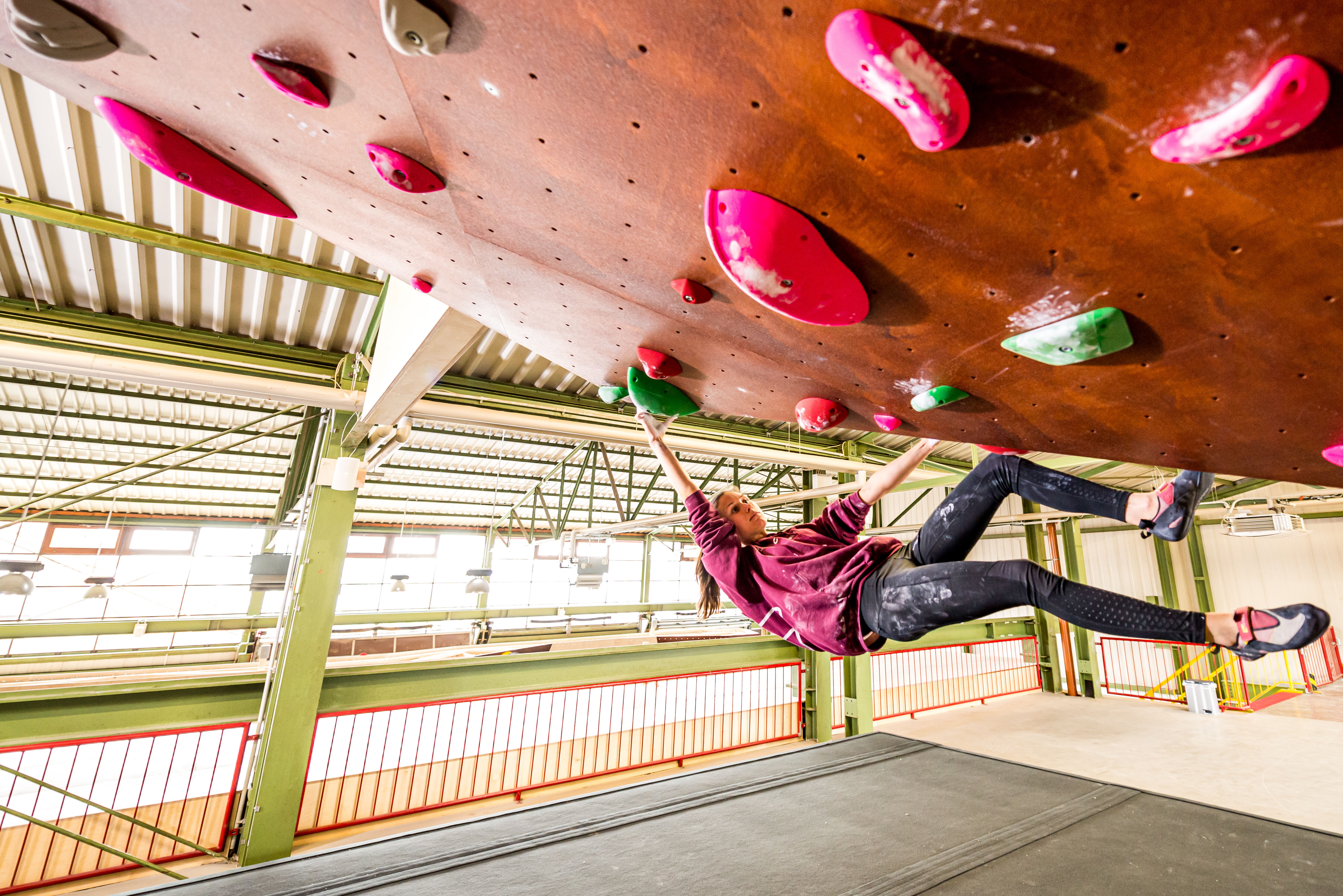 Viel Freude am Bouldern
