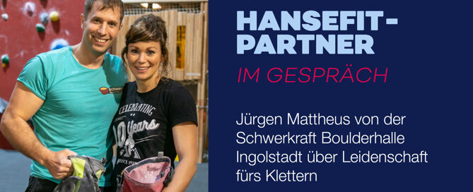 Jürgen Matteus vom Schwerkraft Boulderhalle Ingolstadt im Gespräch über Leidenschaft fürs Klettern