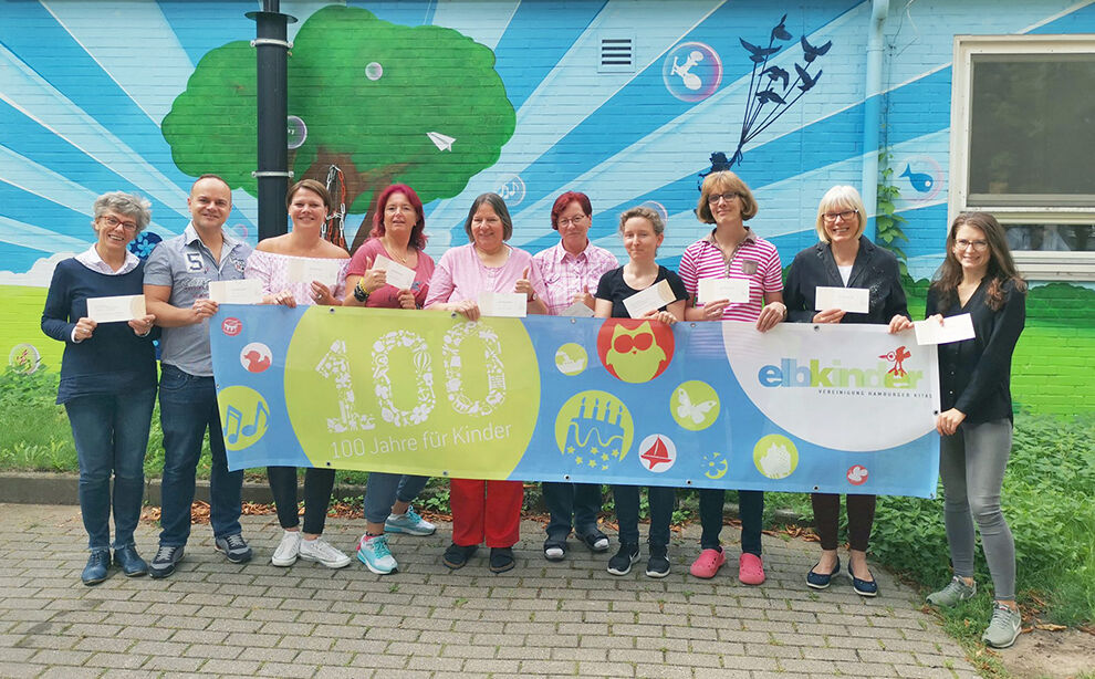 100 Tage Schritte-Challenge Elbkinder