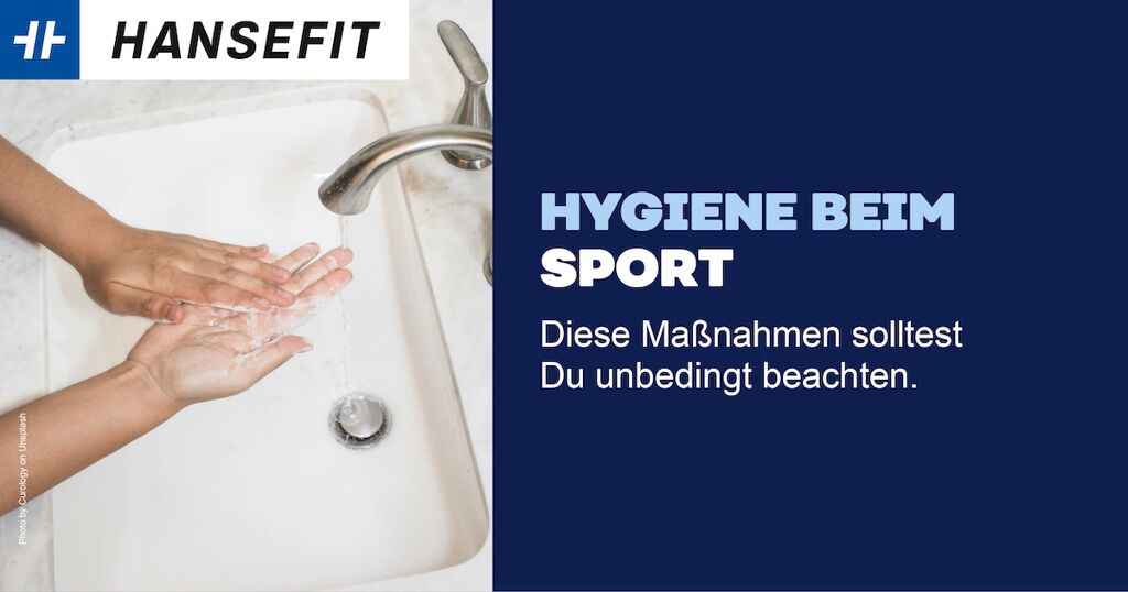 Hygiene beim Sport: Diese Maßnahmen solltest du unbedingt beachten.