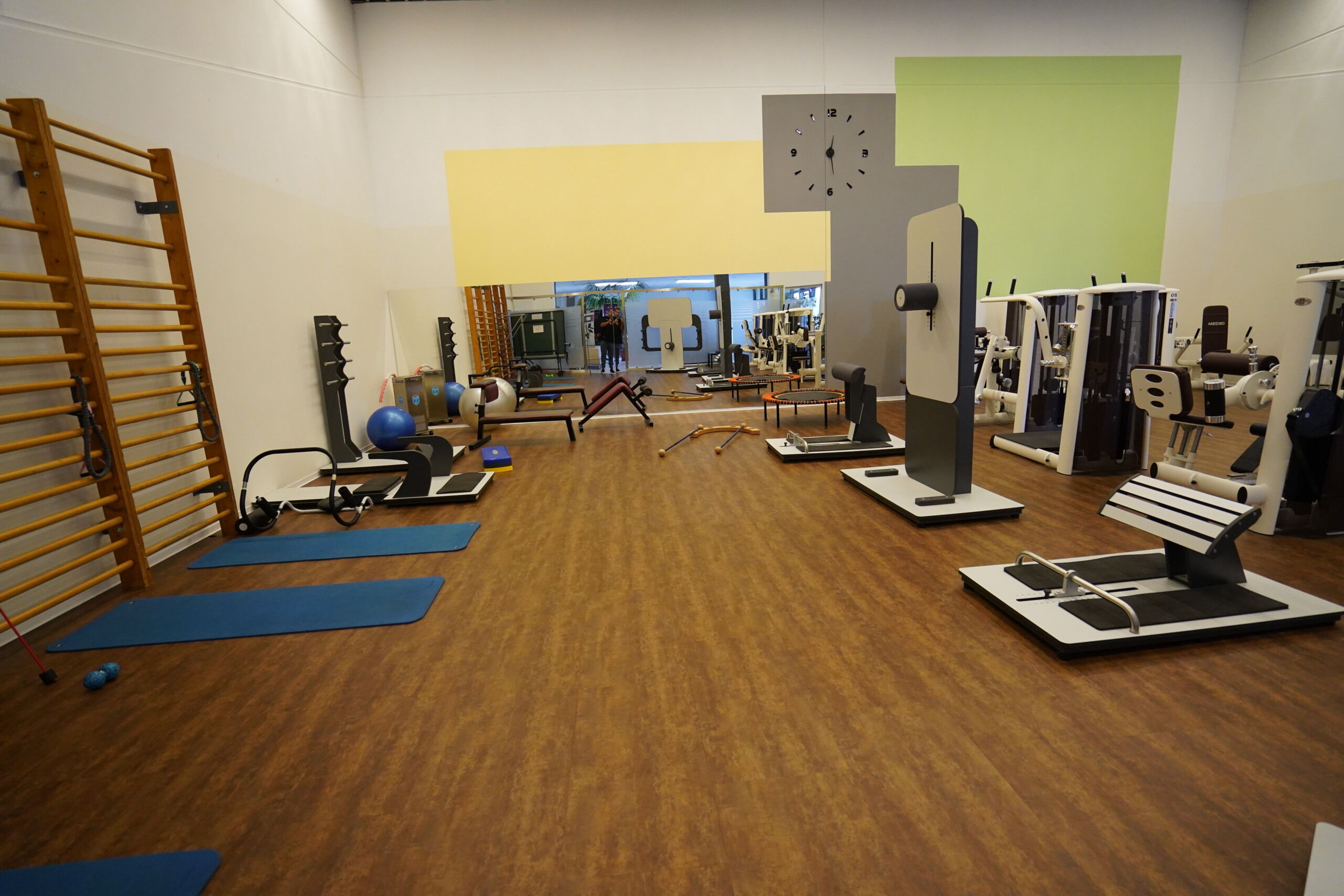 Gesundheitscenter Legefeld Innenraum Trainingsbereich im Gesundheitscenter Legefeld