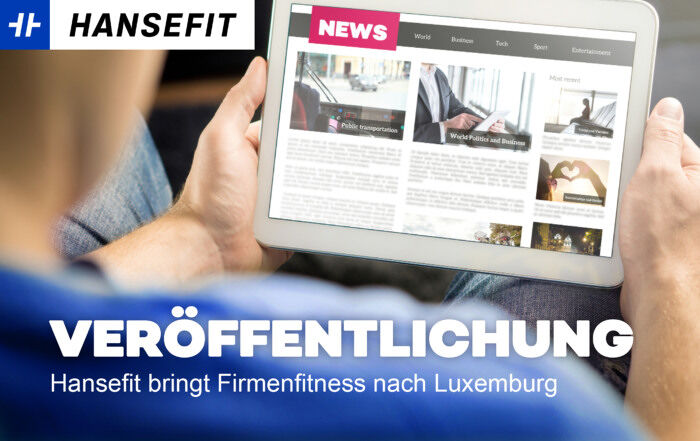 Ein Screenshot auf einem Tablet von Pressemitteilungen