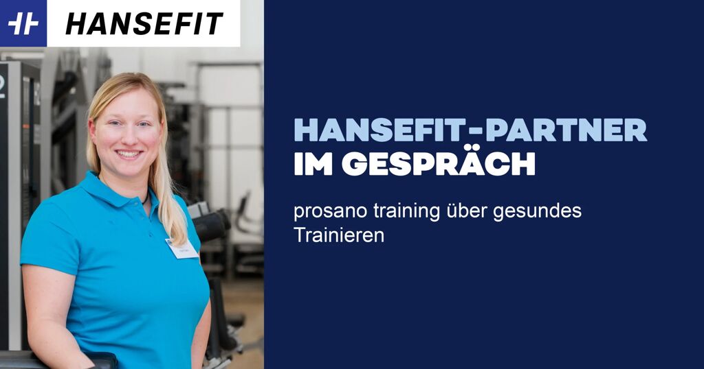 prosano training über gesundes Trainieren