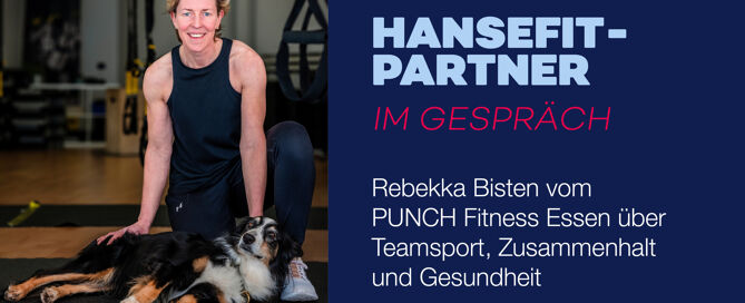 Teaser: Rebekka von PUNCH Fitness Essen über Teamsport, Zusammenhalt und Gesundheit
