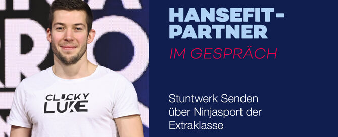 Lukas vom Stuntwerk Senden im Gespräch über Ninjasport der Extraklasse