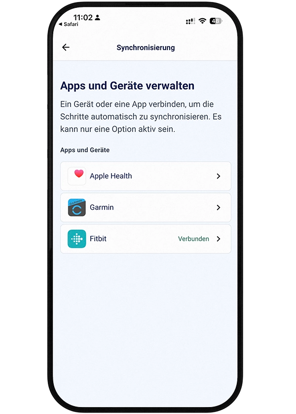 Screenshot aus einem Apple Handy