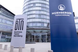 Nürnberger Versicherung Gebäude von Außen