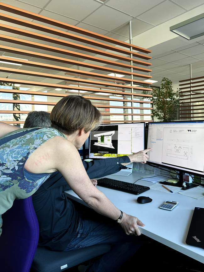 woernlein2 Ein Bild vom Design-Team von Wörnlein im Büroalltag