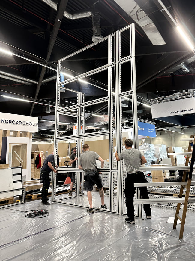 woernlein3 Das Montage-Team von Wörnlein ist rund um die Uhr im Einsatz