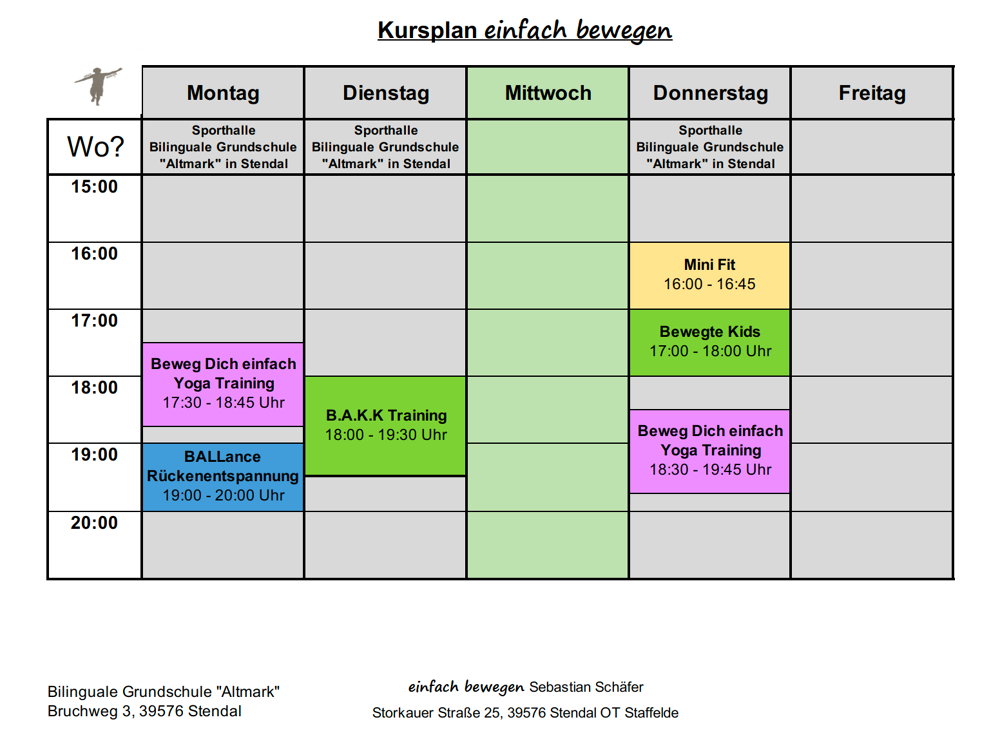 Kursplan Stand 11/24