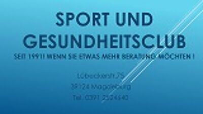 Sport und Gesundheitsclub Magdeburg