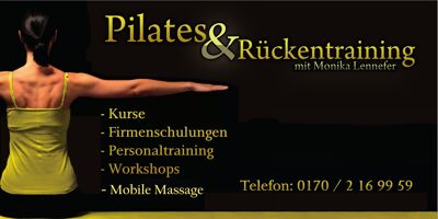 Pilates & Rückenschule Monika Lennefer bei Rythmove