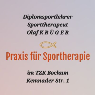 Praxis für Sporttherapie im Therapiezentrum Kemnade