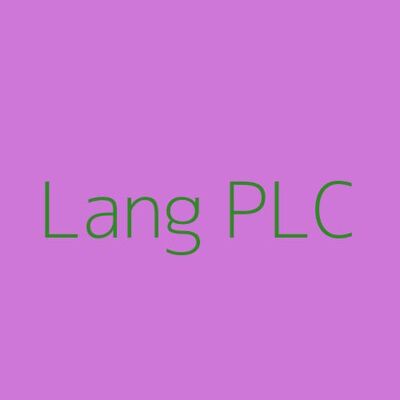 Lang PLC