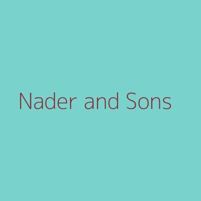 Nader and Sons