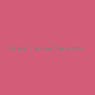 Renner, Torp and Cummerata