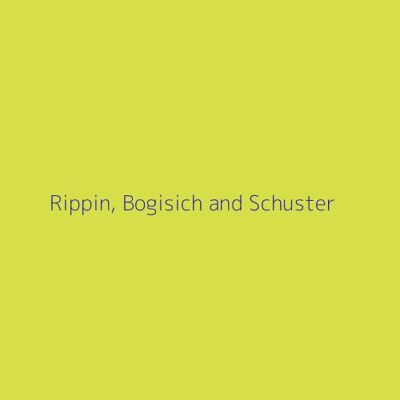 Rippin, Bogisich and Schuster