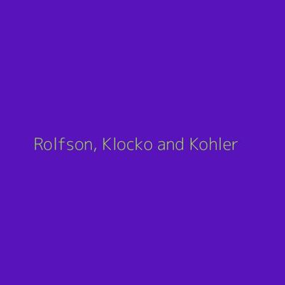 Rolfson, Klocko and Kohler