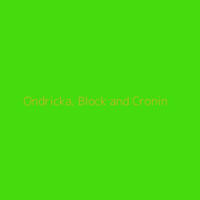 Ondricka, Block and Cronin