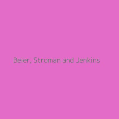 Beier, Stroman and Jenkins