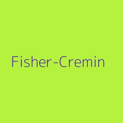 Fisher-Cremin