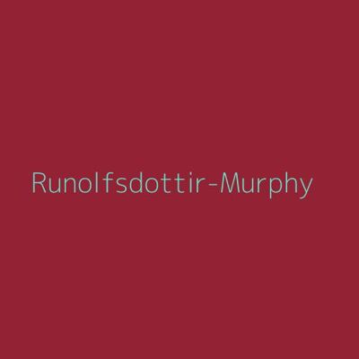 Runolfsdottir-Murphy