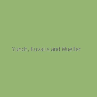 Yundt, Kuvalis and Mueller