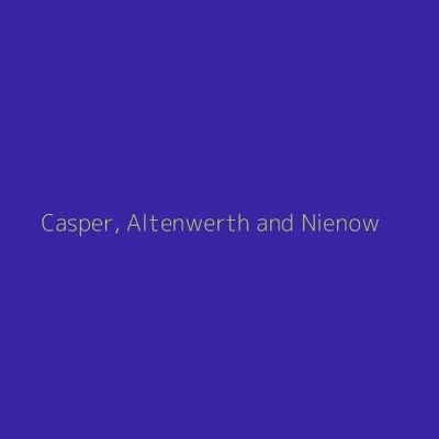 Casper, Altenwerth and Nienow