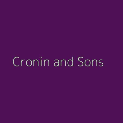 Cronin and Sons