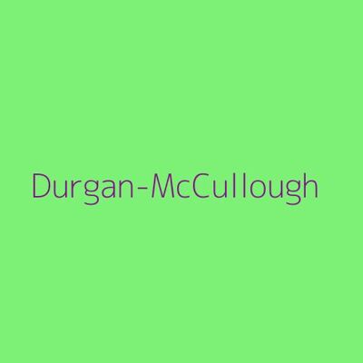 Durgan-McCullough