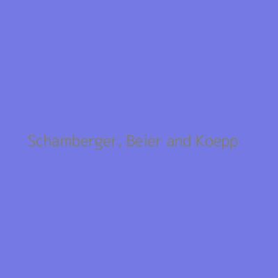 Schamberger, Beier and Koepp