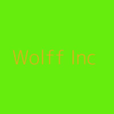 Wolff Inc